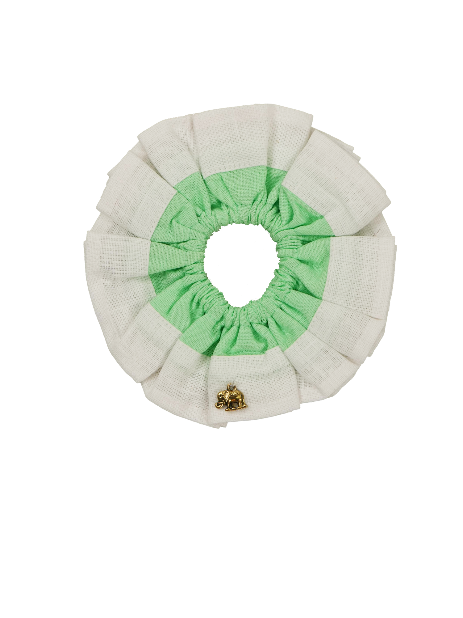 Pleated Hair Scrunchie