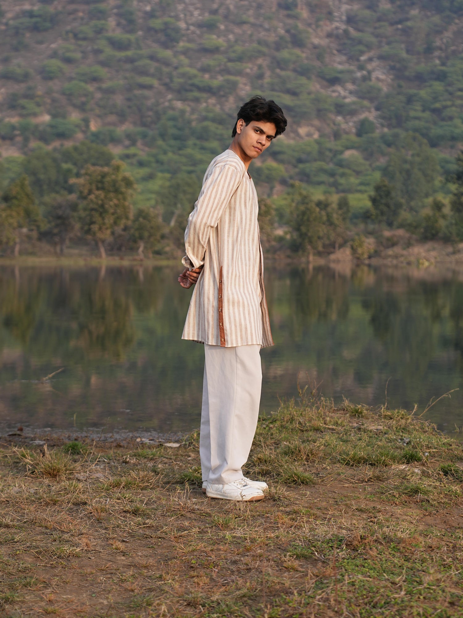 Sutra Urban Stripe Kurta