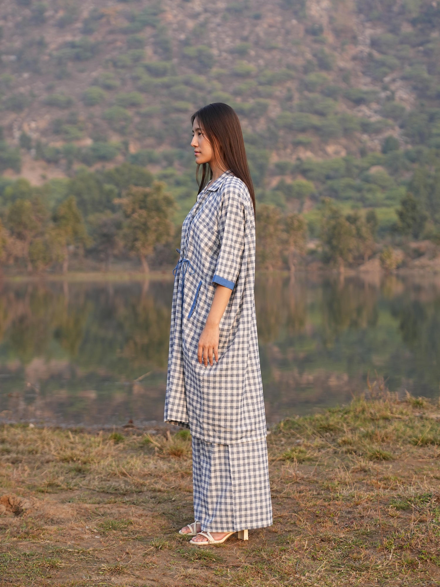 Sutra Anti-Fit Check Co-ord