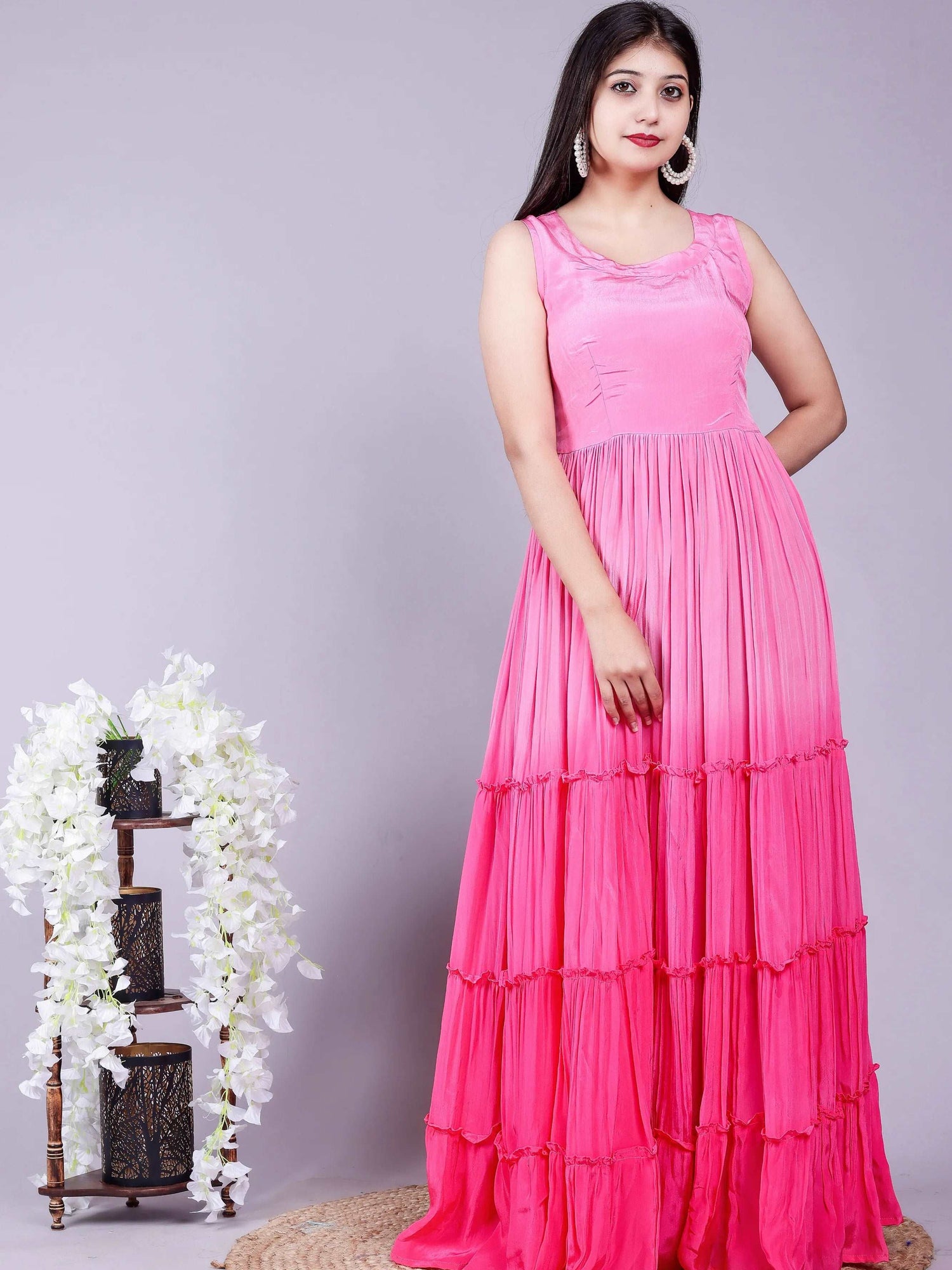 Pink ombre dress