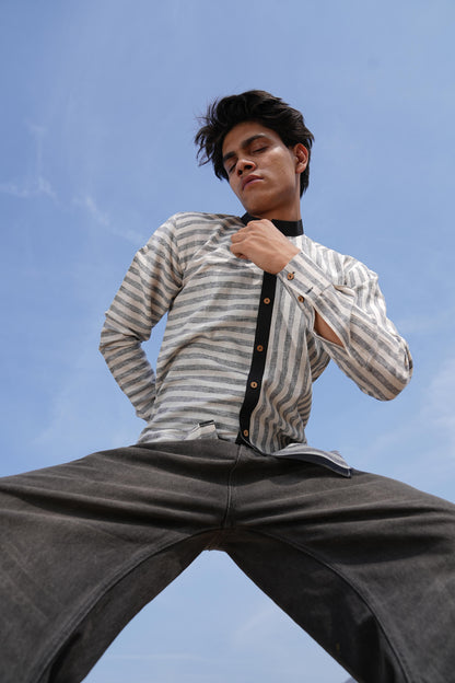 Sutra Stripes Shirt