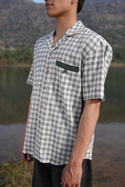 Olive Check Coord & Kurta Duo