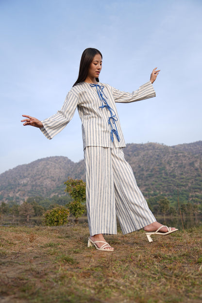 Sutra Bow Stripe Co-ord