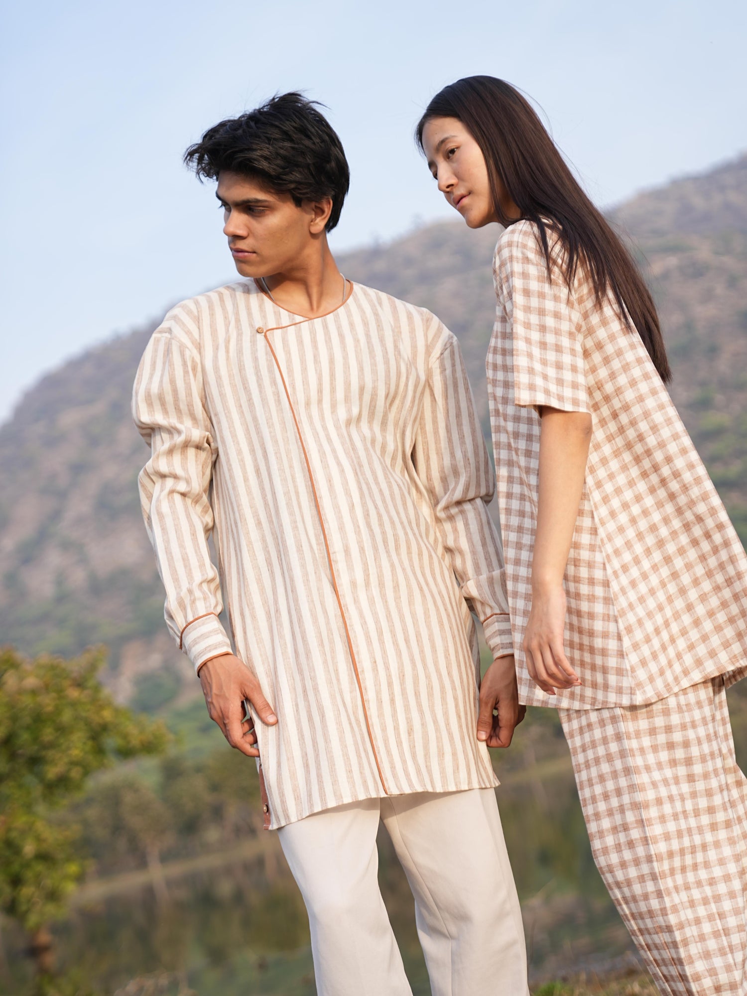 Sutra Urban Stripe Kurta
