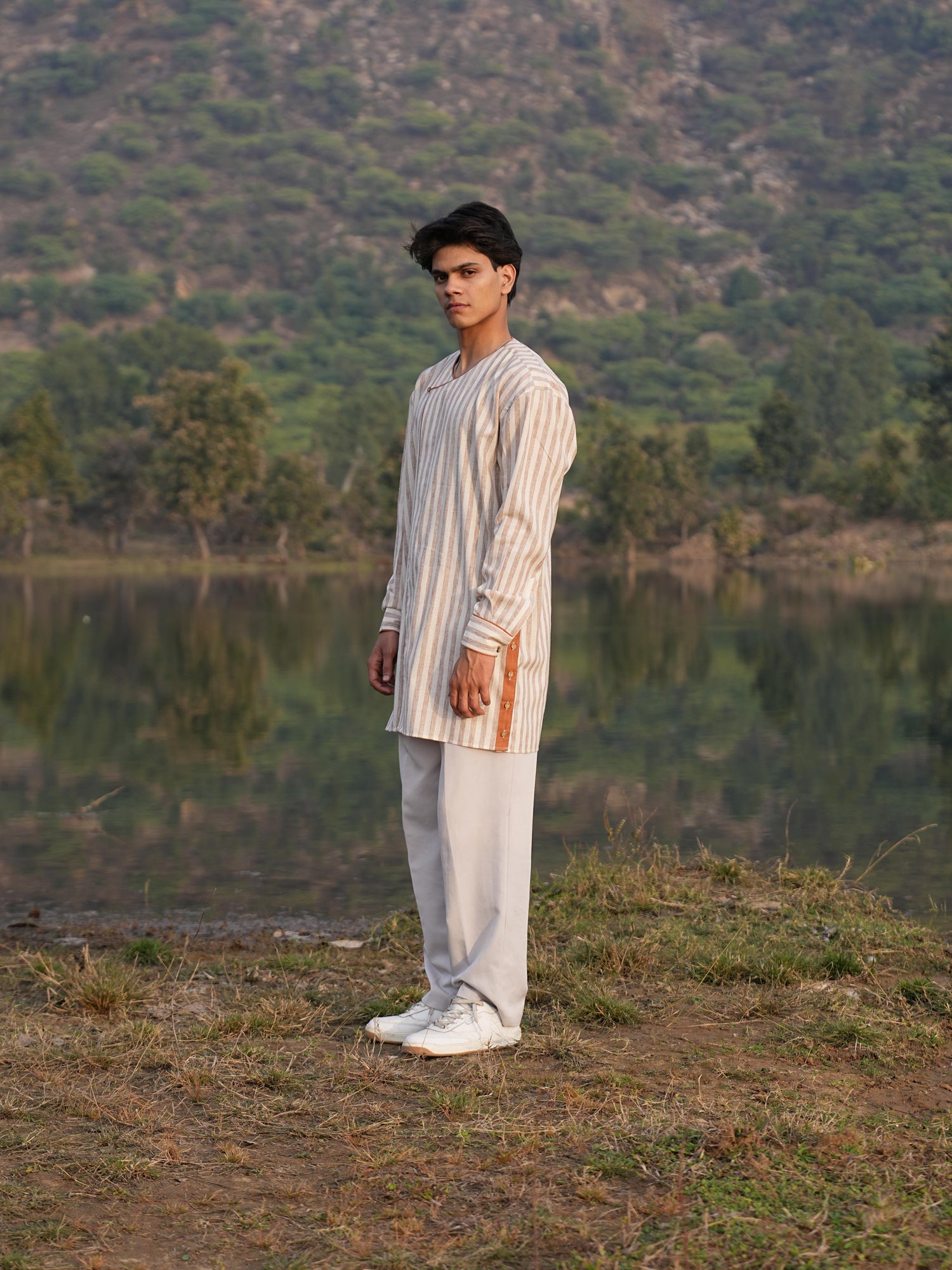 Sutra Urban Stripe Kurta