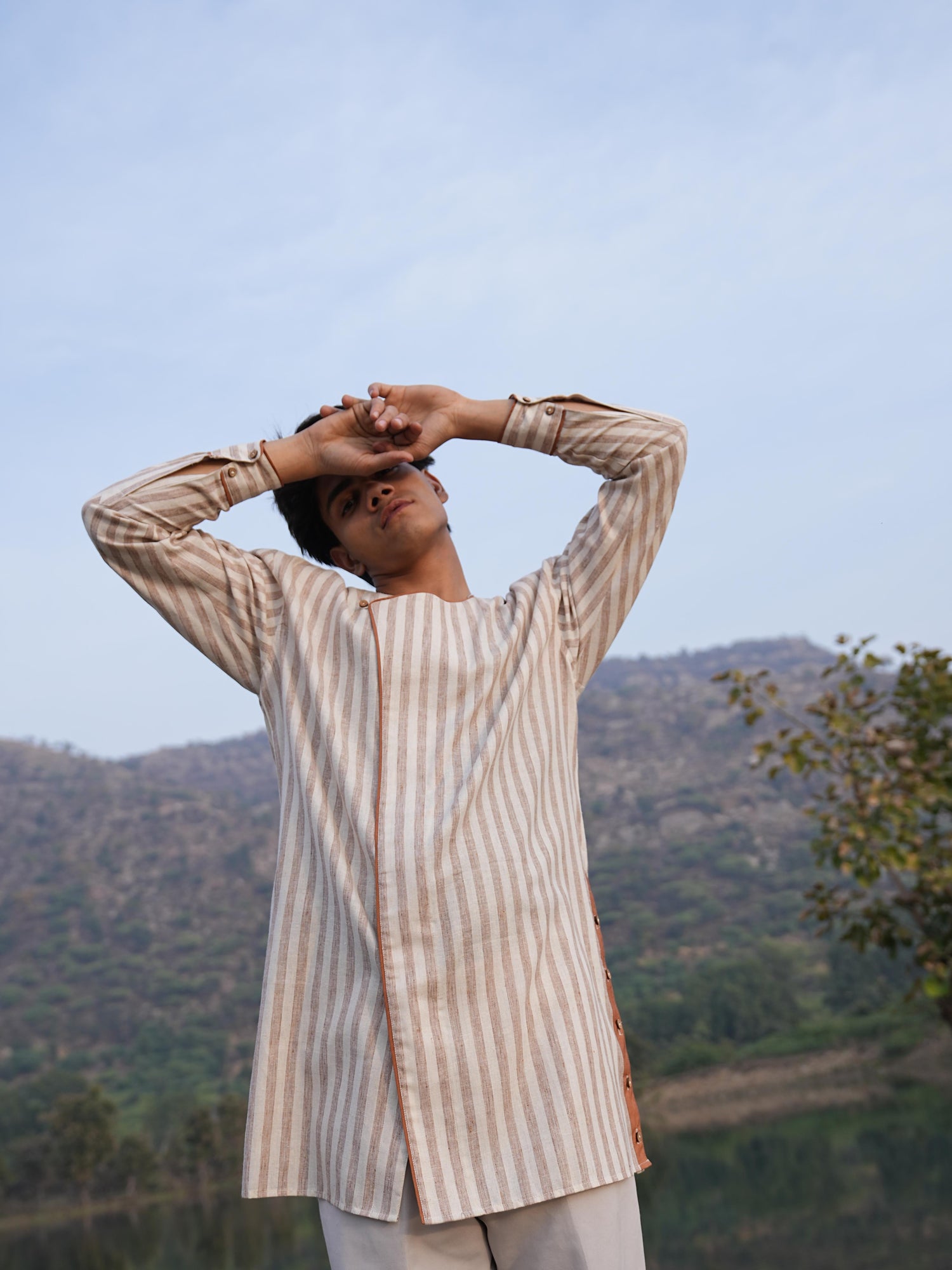 Sutra Urban Stripe Kurta