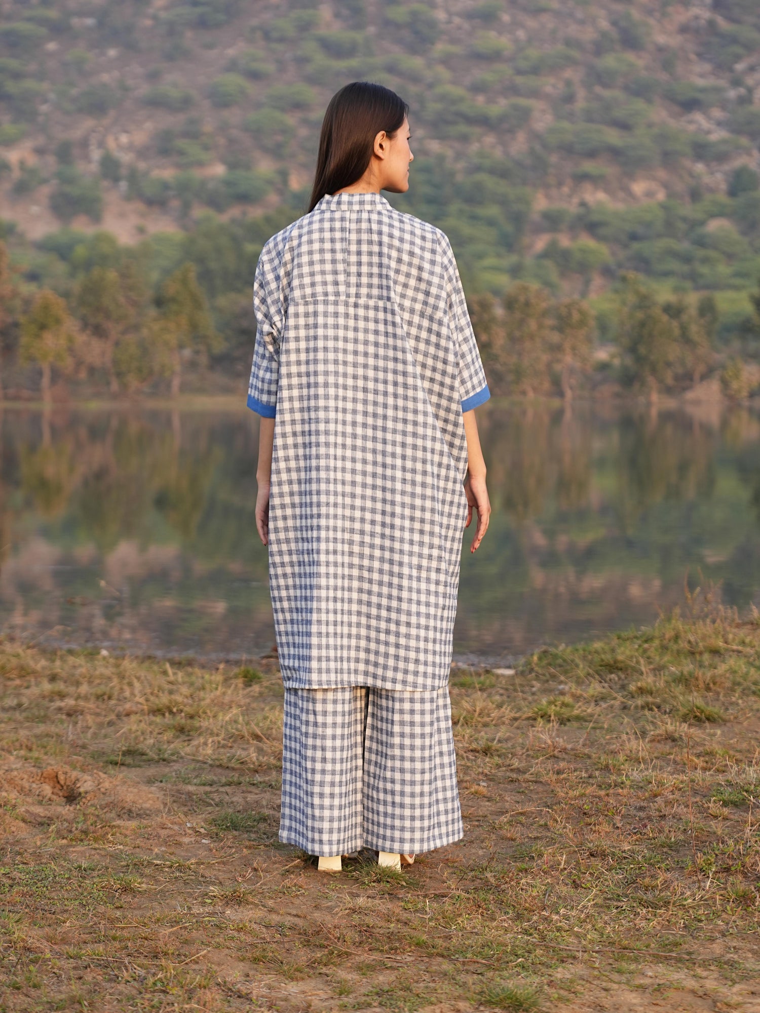 Sutra Anti-Fit Check Co-ord