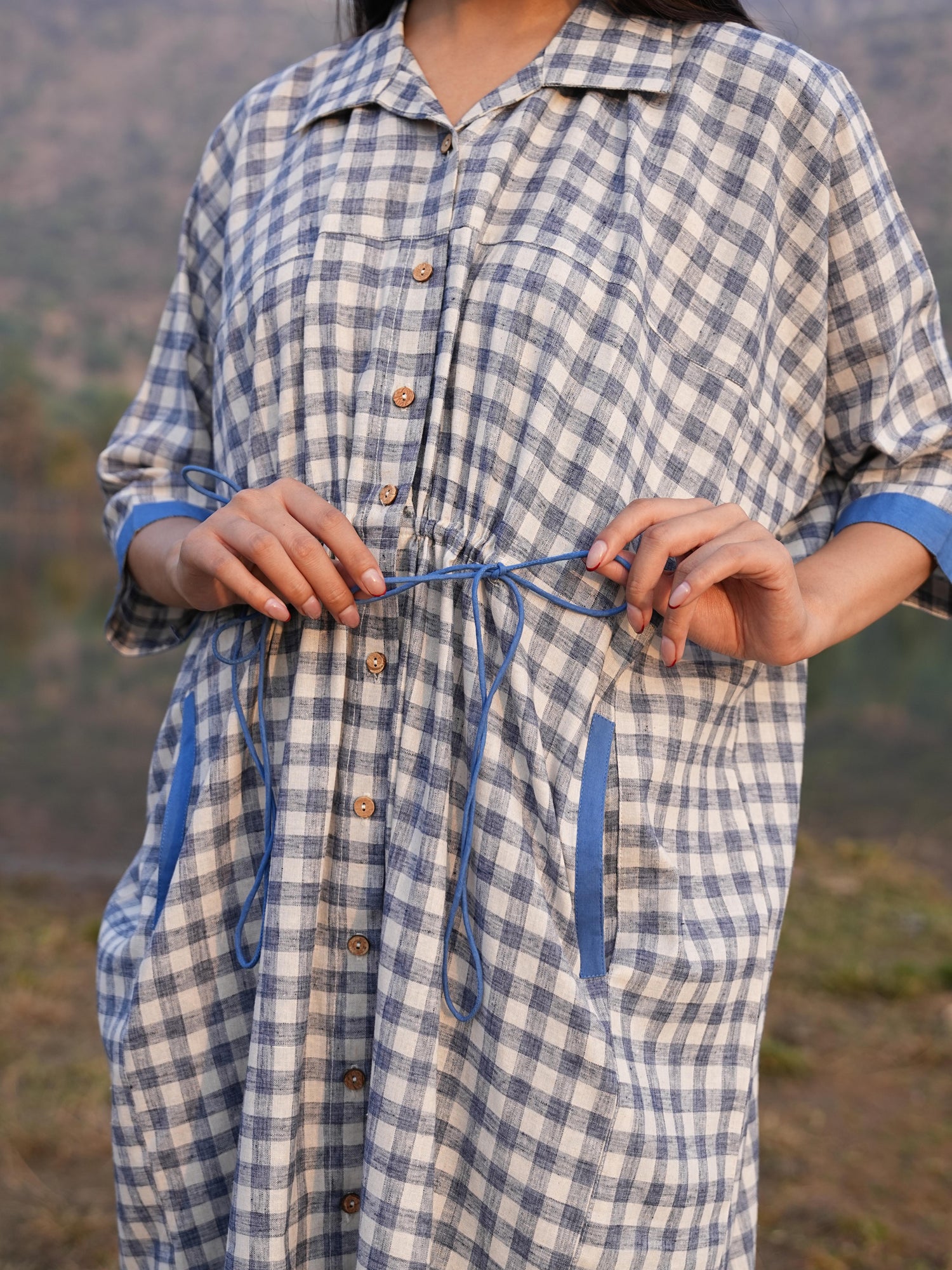 Sutra Anti-Fit Check Co-ord