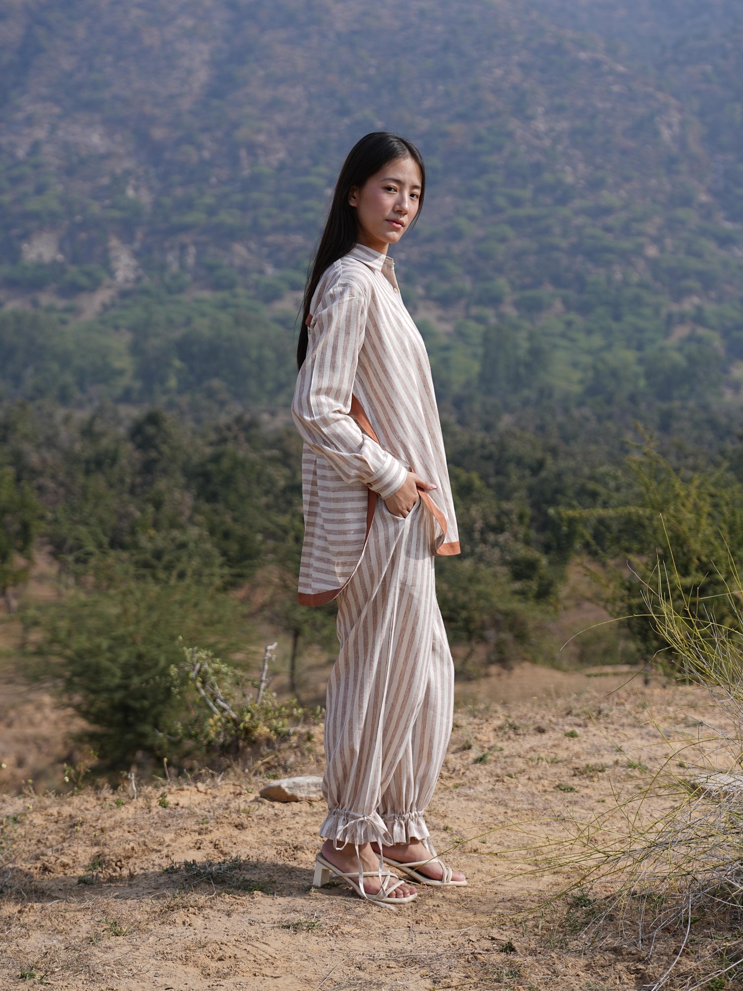 Sutra Arc Stripe Co-ord