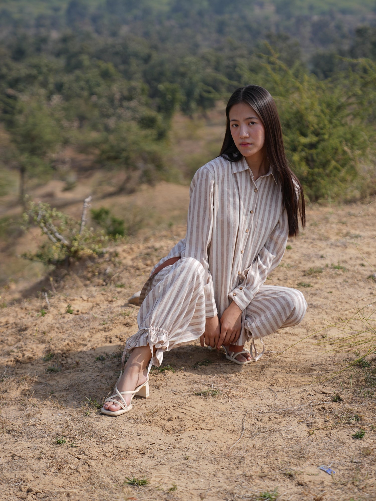 Sutra Arc Stripe Co-ord