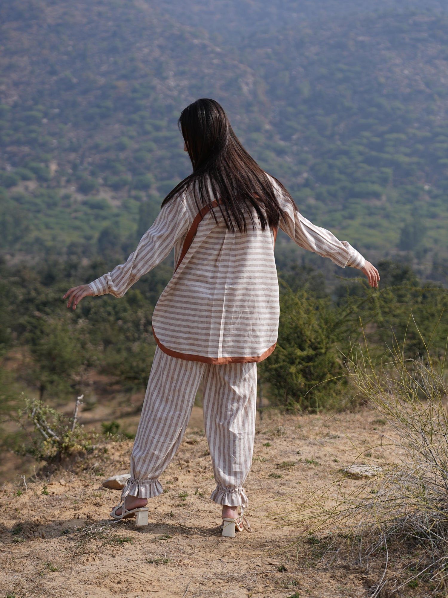 Sutra Arc Stripe Co-ord