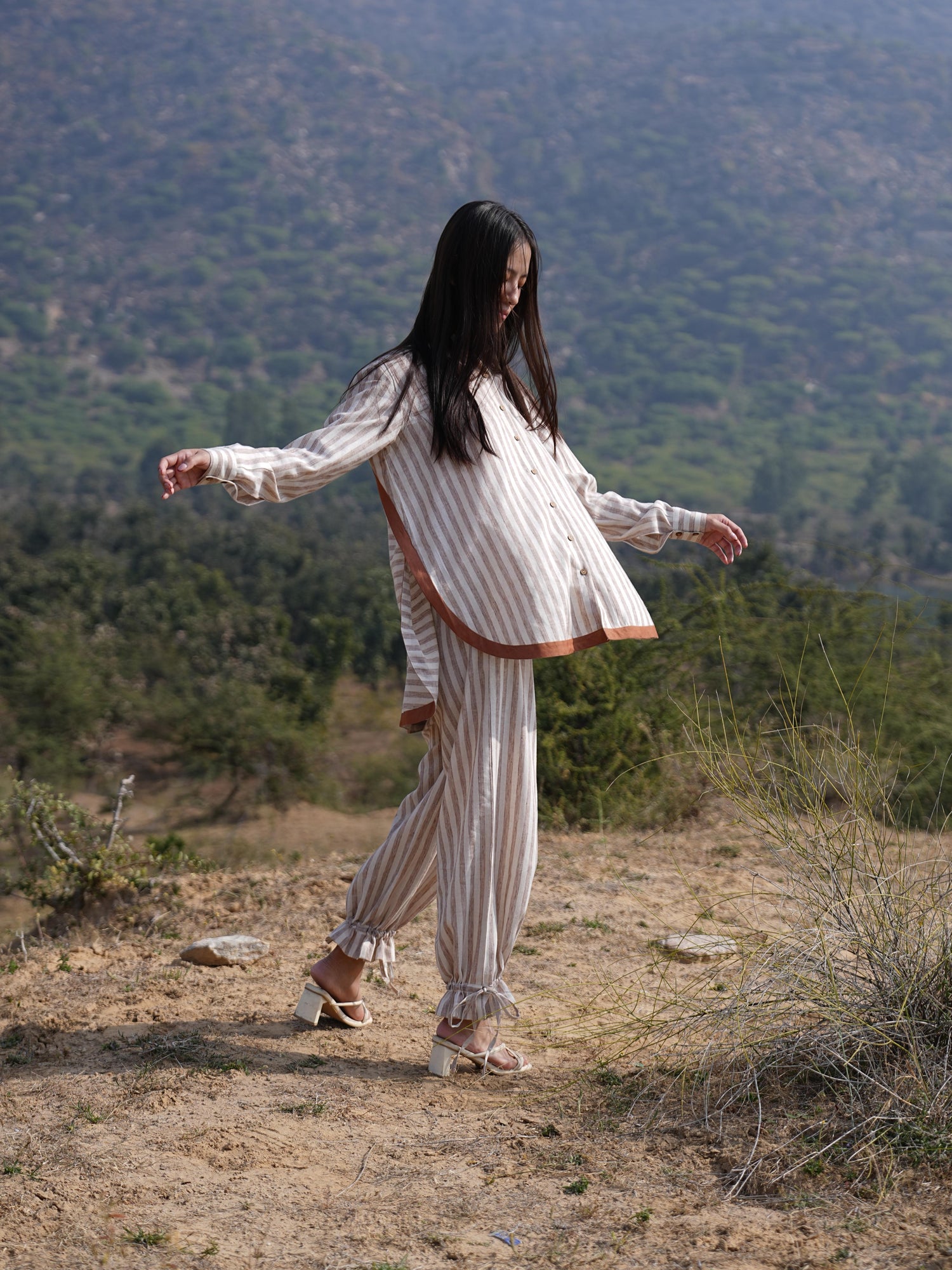 Sutra Arc Stripe Co-ord
