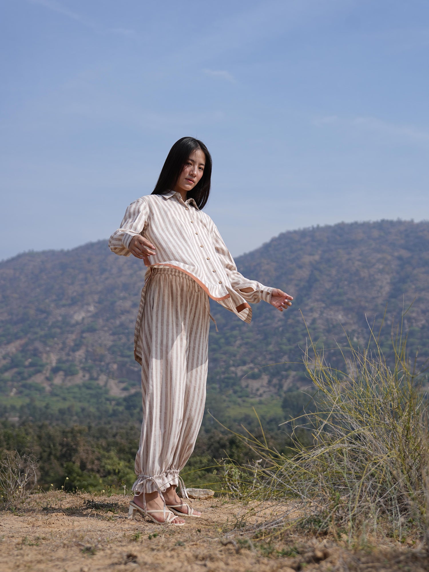 Sutra Arc Stripe Co-ord