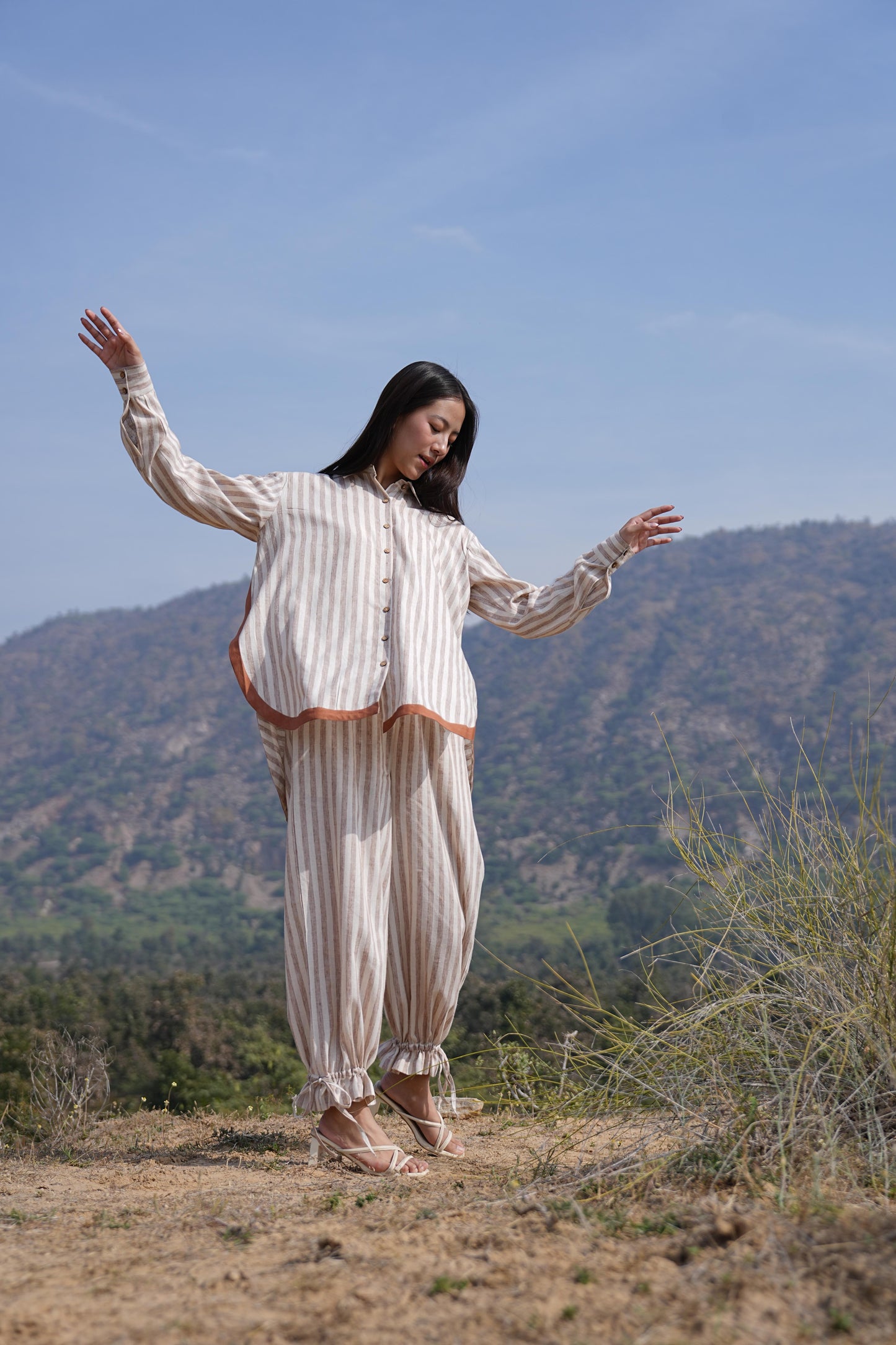 Sutra Arc Stripe Co-ord