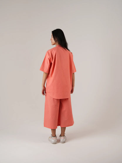 Vanshitaaz Sugar Coral Anti fit Cotton Co-ord set